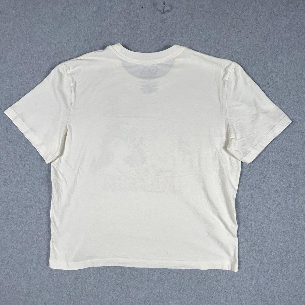 Inuyasha Anime Graphic T Shirt XXL Cream Manga Kagome Y2K Tee - Picture 4 of 6